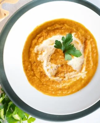 Healthy Pumpkin Soup in a Hurry